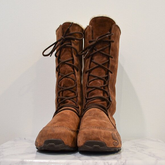 SOREL | BROWN WINTER LACE-UP BOOT - Picture 2 of 8